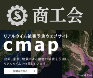 リアルタイム被害予測ウェブサイト：cmap